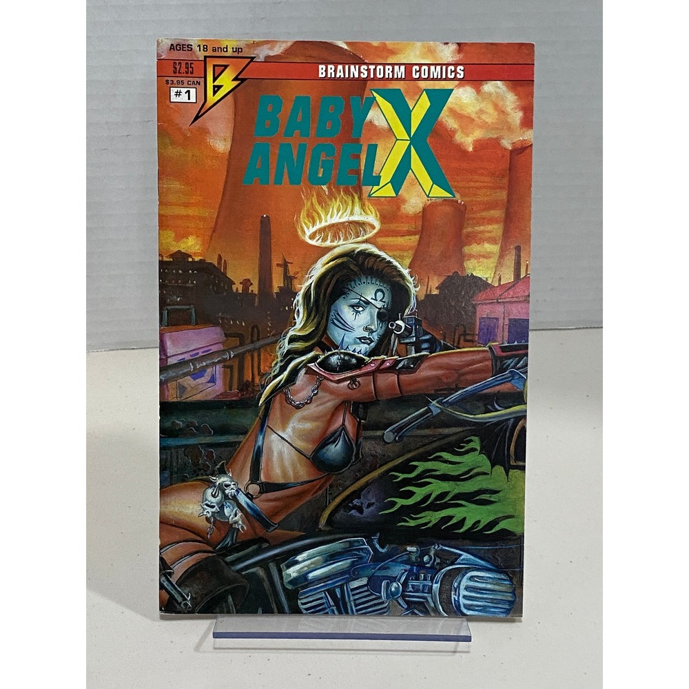 Brainstorm Comics Baby Angel X Comic Book Mature Issue 1 Multicolor Excellent